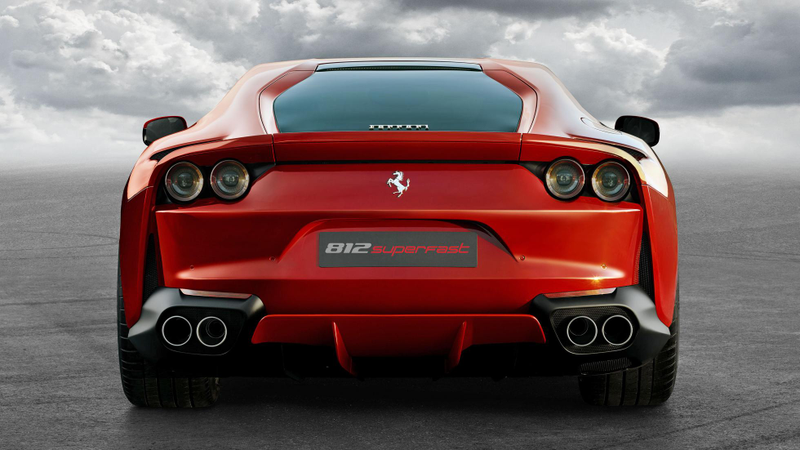 Illustration for article titled The New Ferrari 812 Superfast Has 790 Horsepower But What The Hell Is Happening